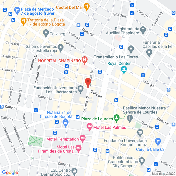 Mapa de Floristería Carrusel