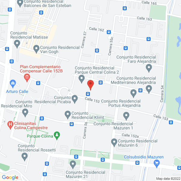 Mapa de Foreign Design S.A.S.