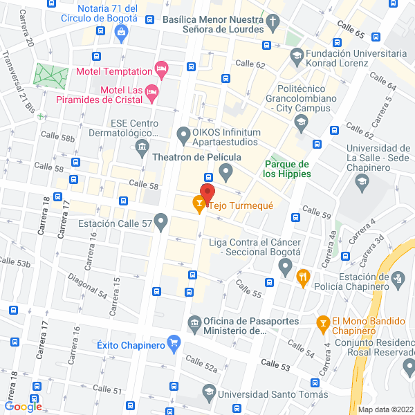 Mapa de Fundación Musical Plinio Córdoba