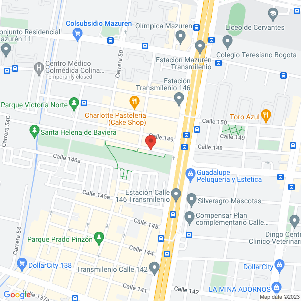 Mapa de Fundación Anselmo Ayudando Al Niño Con Cancer