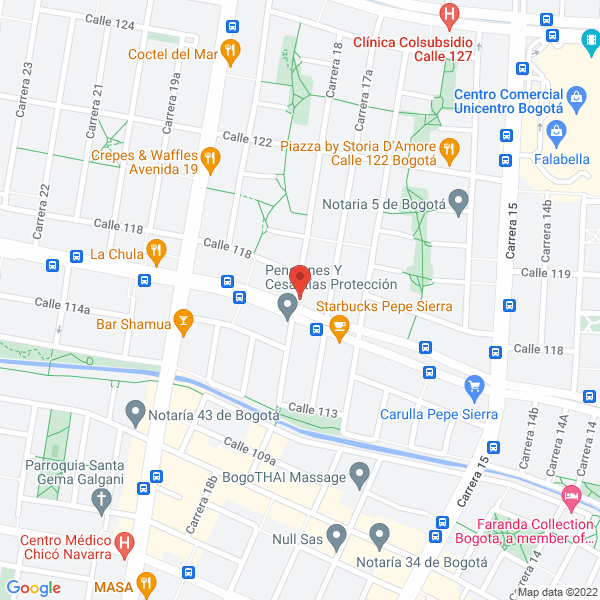 Mapa de Freepress Divulgación En Medios Ltda.