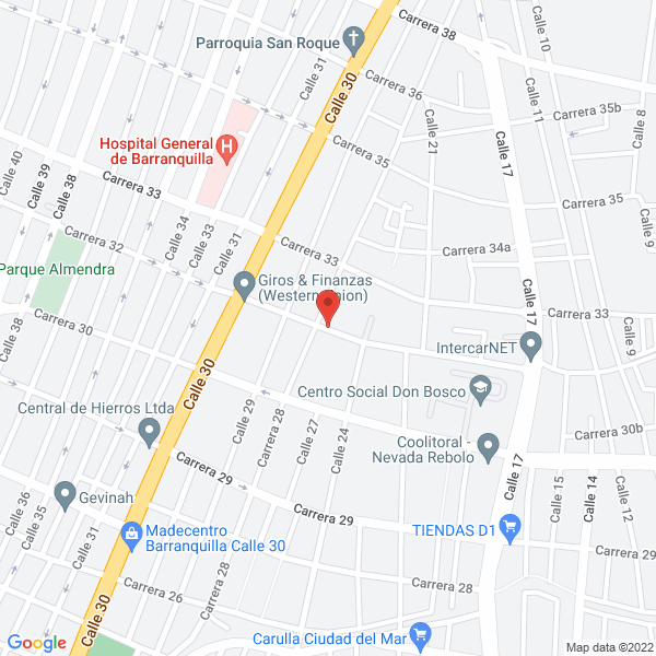 Map of Gartner Auditores Y Consultores S.A.