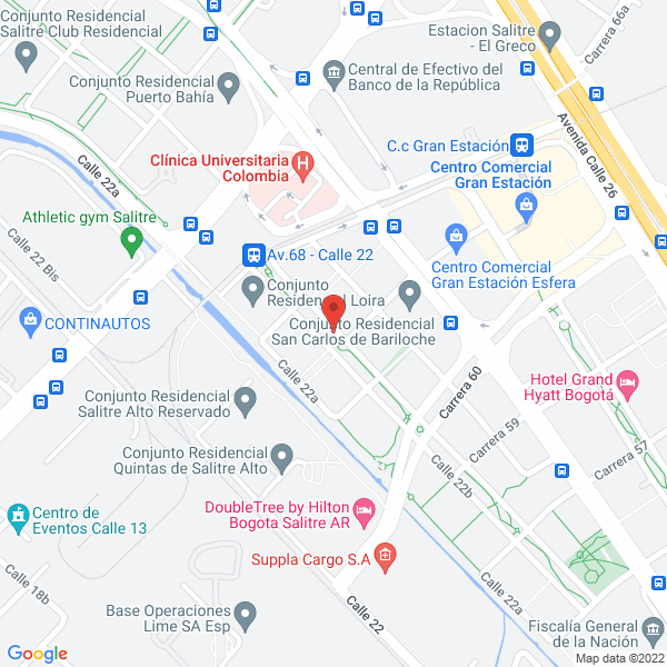 Mapa de Garcia Pedraza S.A.S.