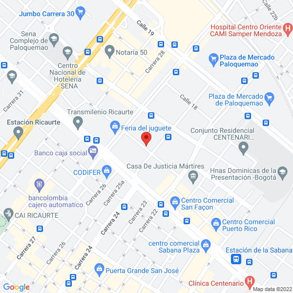 Mapa de Gargo Ferretería
