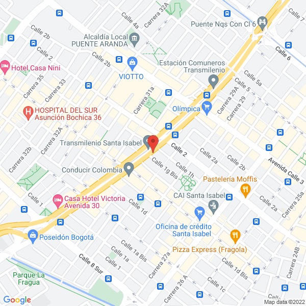 Mapa de Ferretería El Comerciante
