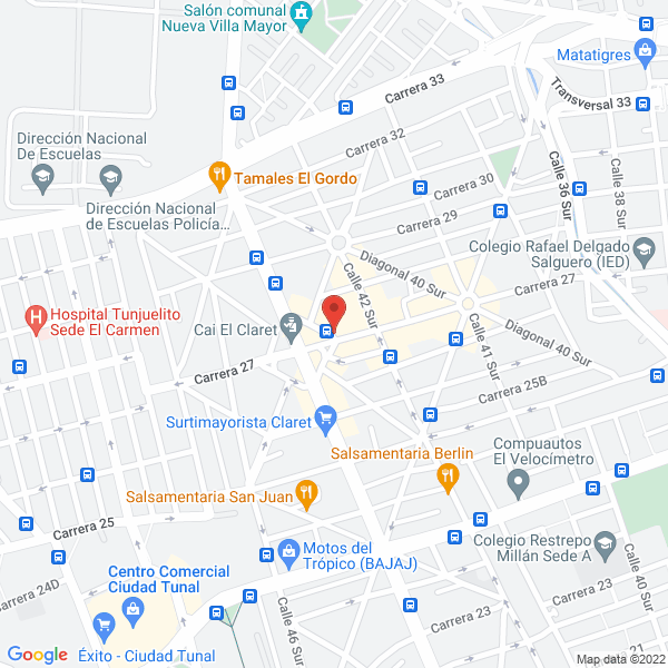 Mapa de Ferretería El Paisano