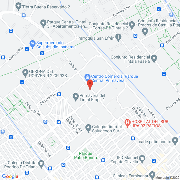 Mapa de Ferreteria Ferreval