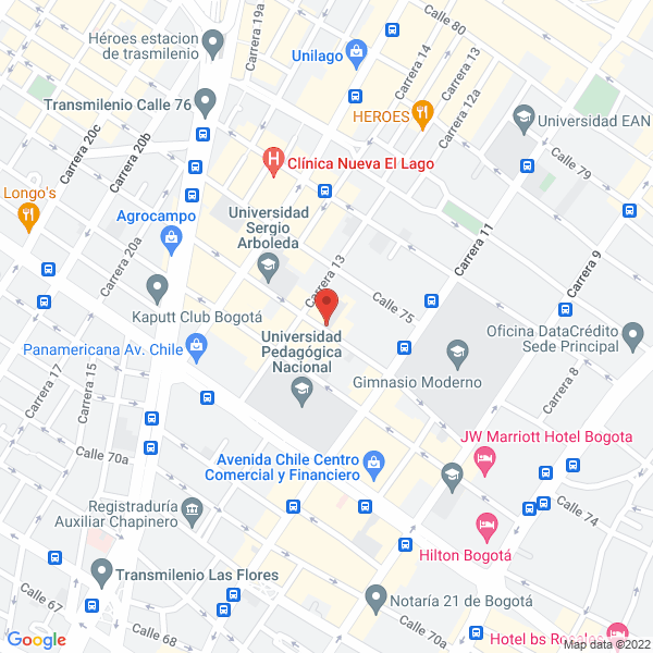 Mapa de Fundación Interamericana Técnica F.I.T.