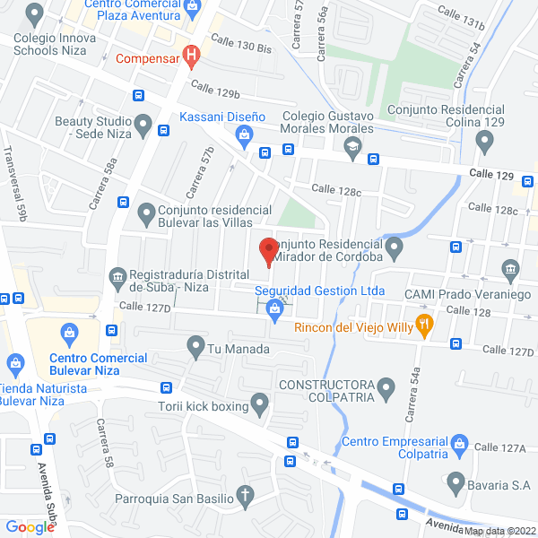 Mapa de Fundación Lazos