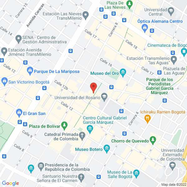 Mapa de Fundacion Volver A Surgir
