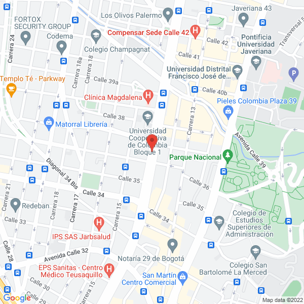 Mapa de Fundación Caminos De Libertad