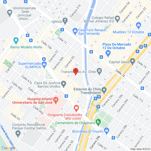 Mapa de Funeraria Para Mascotas Funeravet