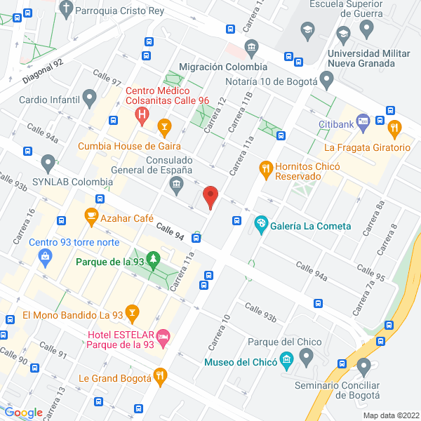 Mapa de Grupo Assa Colombia S.A.S.