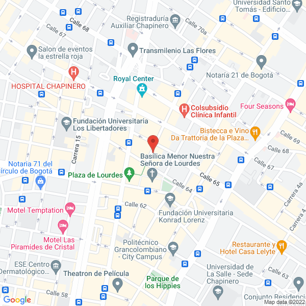 Mapa de Grupo Empresarial A Y M