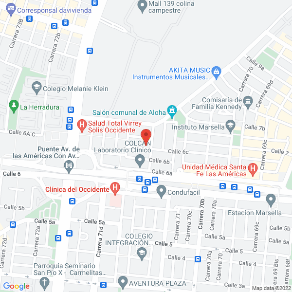 Mapa de Grupo Empresarial Nexos Ltda.