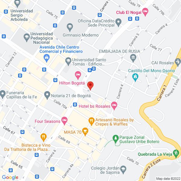Mapa de Esguerra Barrera Arriaga S.A.