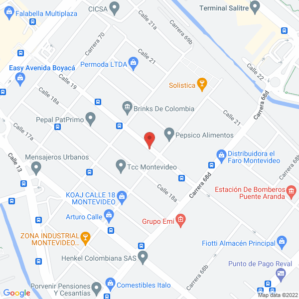 Mapa de Arteideas S.A.