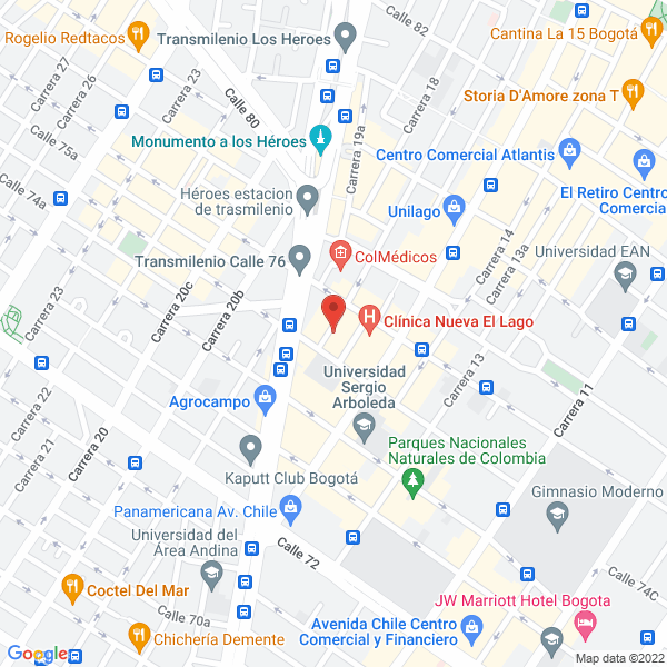 Mapa de Geo Consultoria S.A.S.