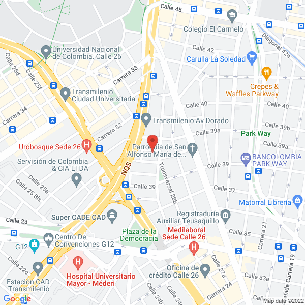 Mapa de Geospatial Ltda.