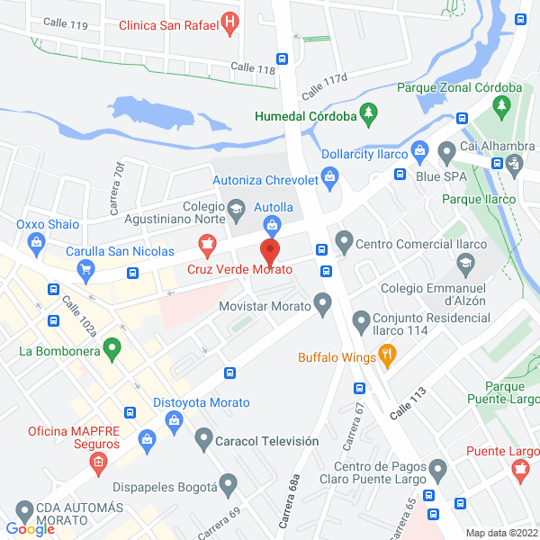Mapa de Germar Medical