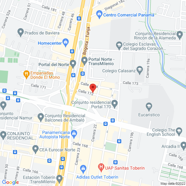 Mapa de Hb Supplier S.A.