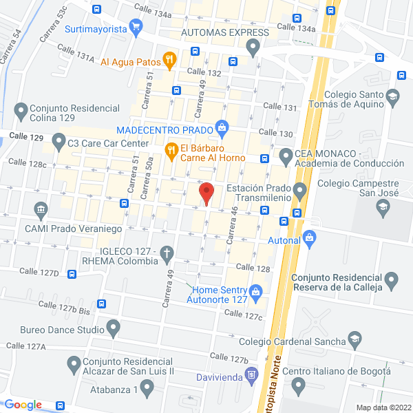 Mapa de Head Ice S.A.S.