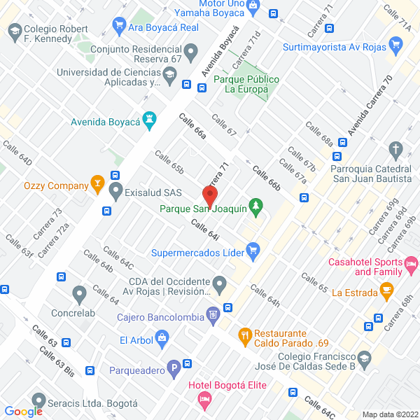 Mapa de Health Deliver Solutions S.A.S.