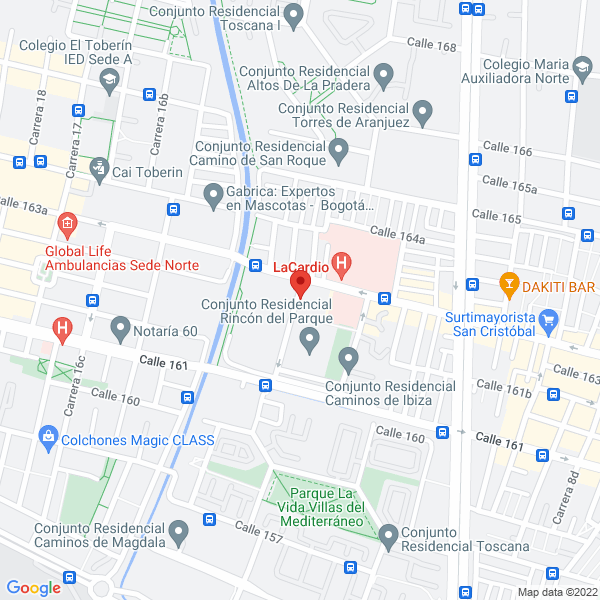 Mapa de Esthetic & Tan