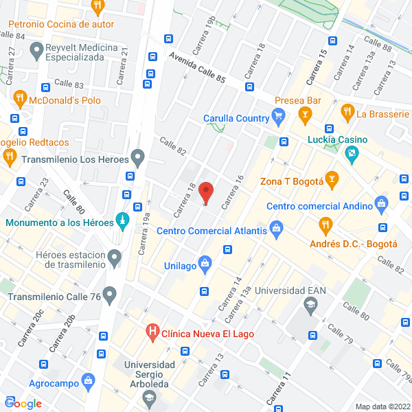 Mapa de Estructuradora De Negocios S.A.S.