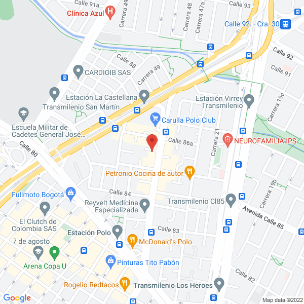 Mapa de Fresar Ingenieros Ltda