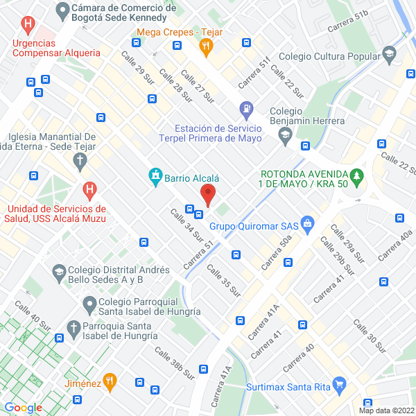 Mapa de Frigosán Ltda.