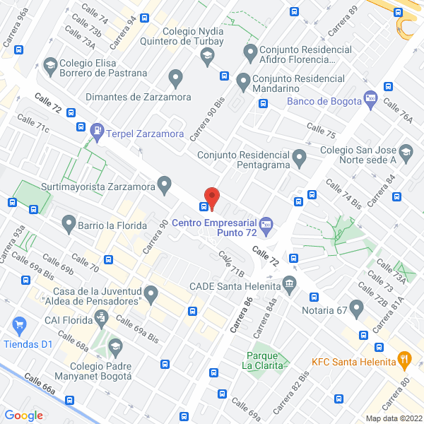 Mapa de Frudescol Ltda.