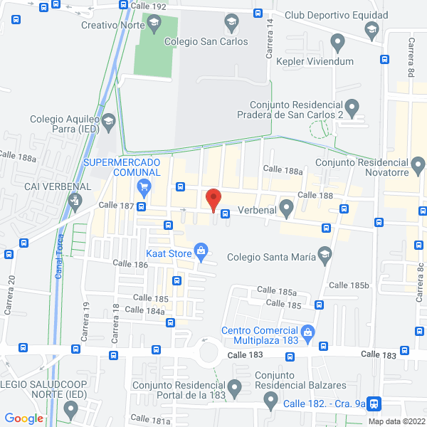 Mapa de Gvm Topografía S.A.S.