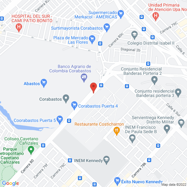 Mapa de Gymelco Ltda.
