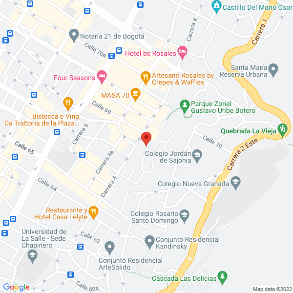 Mapa de H Consultores S.A.S.