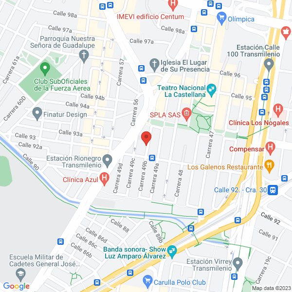Mapa de Habocic Consultoria Interventoria Construcción S.A.