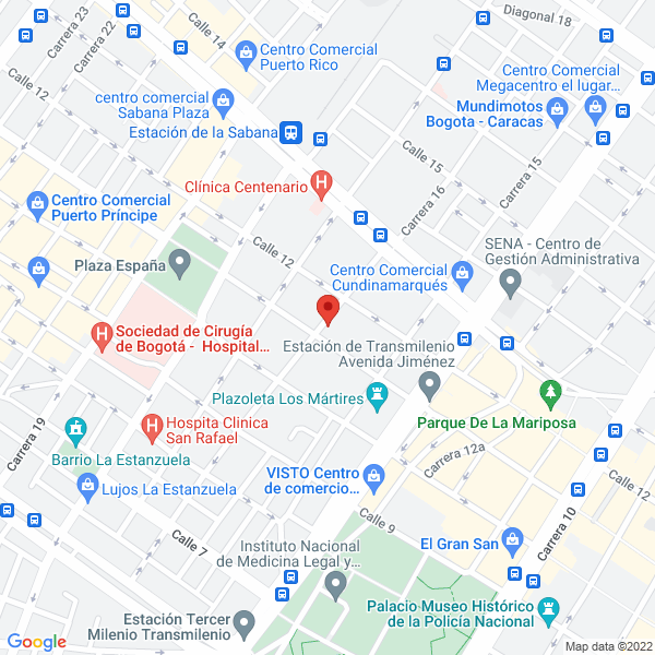 Mapa de Ferretécnica Ltda.