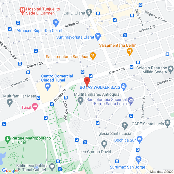 Mapa de Ferretería Don Luis