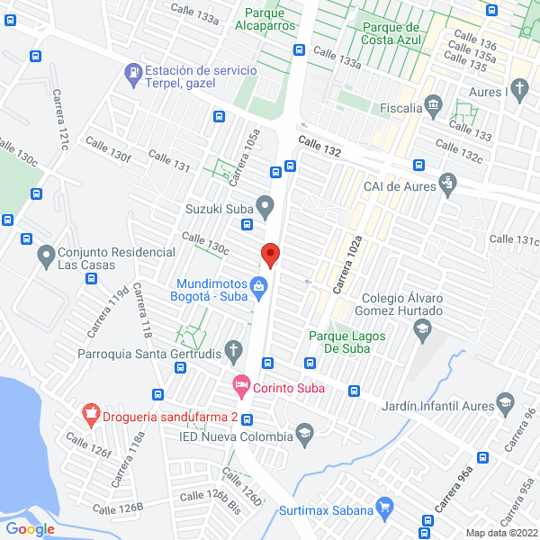 Mapa de Ferreteria Jc
