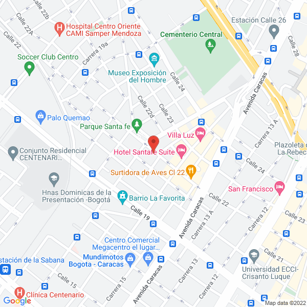 Mapa de Ferretería Jr Constructor