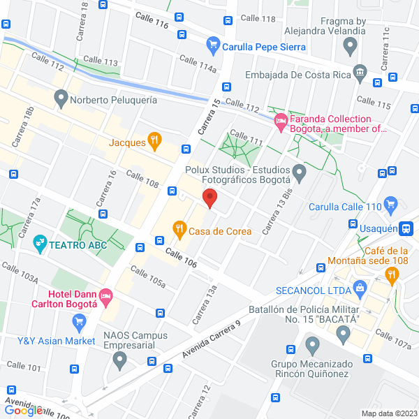 Mapa de Gutiérrez Tobar Gloria B.