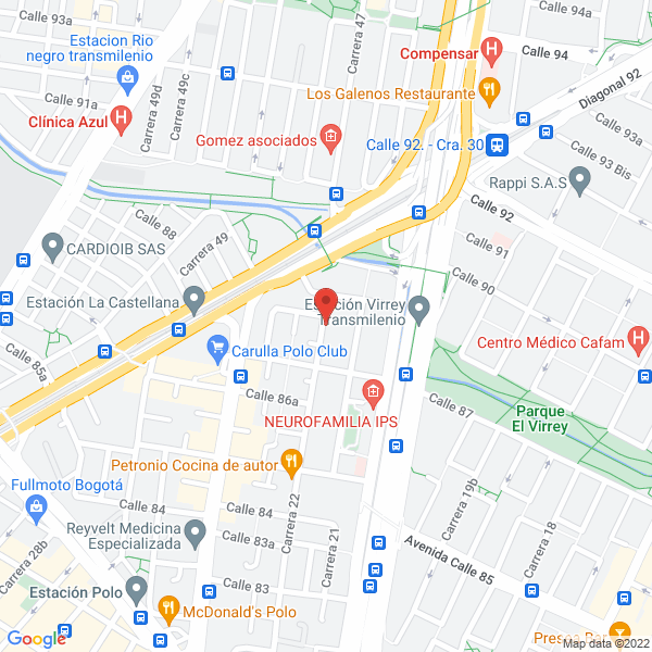 Mapa de Gutma Asociados Y CIA. Ltda.