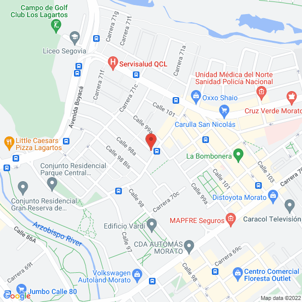 Mapa de H C Felmar Y Cía. Ltda.