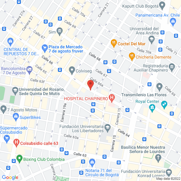 Mapa de H&S Comercializadora S.A.S.