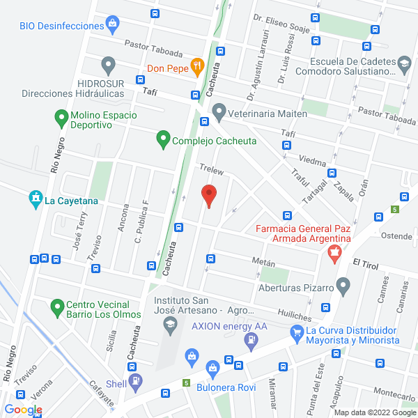 Map of Lomitos Pibe S