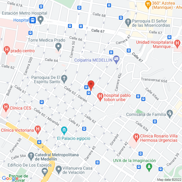 Map of Hogar Infantil Camilo Torres