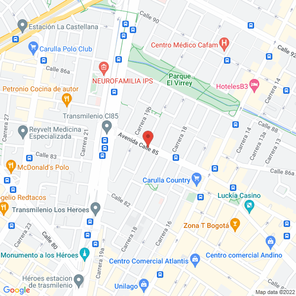 Mapa de La Cuisine Ltda
