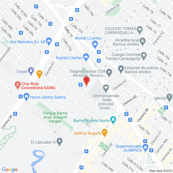 Mapa de Horizonte Medico S.A.S.