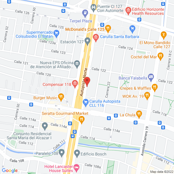 Mapa de Hospimedics