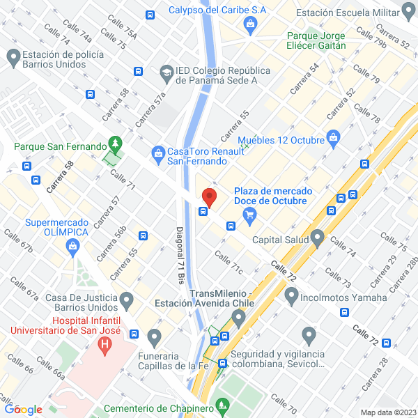 Mapa de Ferretería La Quinta